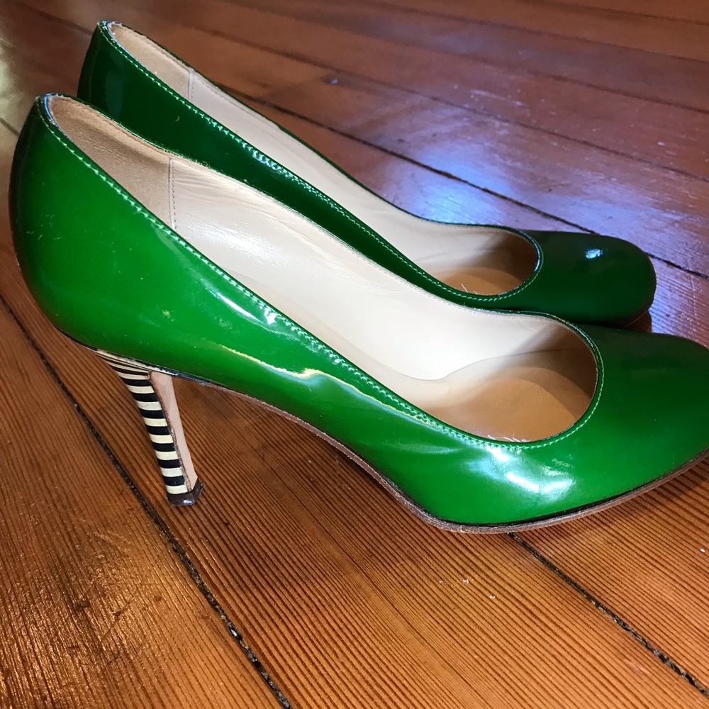 Kate Spade Karolina striped heels